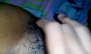 rubbing my desi clitoris together with cumming
