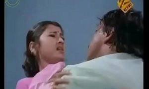 rachana  bengal actress hot soaking  saree and cleavage forced to fuck a guy
