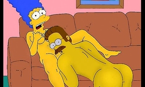 Simpsons porn spoof