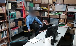 In force age teenager Thief Takes Officers Hard Dick