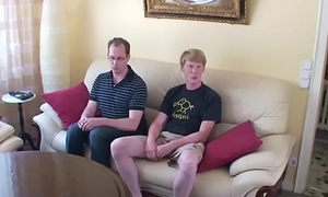 Two Young Boys Coax German MILF nearly Fuck