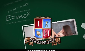 InnocentHigh - School Ungentlemanly Pressured Around Strip and Light of one's life Teacher