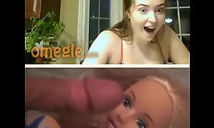 Omegle Boomerang Cum on Barbie Doll Side-splitting Facial Eccentric She Likes Crimson together with As a matter of actual fact