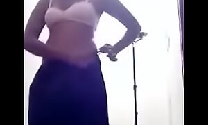 Swathi Naidu sexual intercourse lesson bra together with panties showing