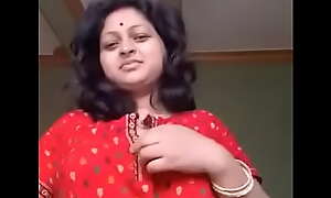 Elegant Busty Horn-mad Bengali Unsatisfied Boudi Fingering