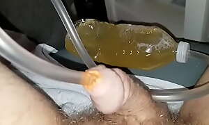 Orange Suds Hermetic Meerschaum Up Pisshole Inject Bottled Piss Pucker Pedestal Bubbles
