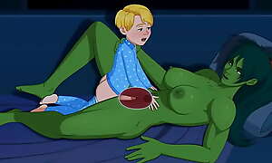 4995685 - Franklin Richards Jennifer Walters Gemstone Sfan She-Hulk animated
